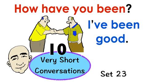 10 Very Short Conversations Set 23 Easy English Conversation