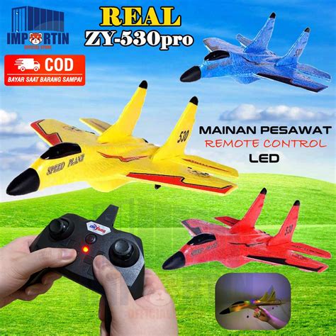 Jual Mainan Pesawat Terbang Remote Control Led Pesawat Glider Airplane