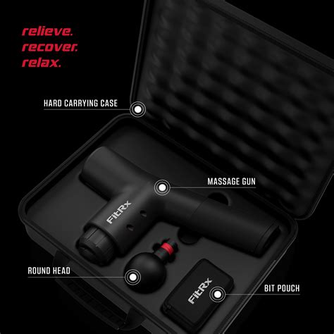 Fitrx Muscle Massage Gun Boost Recovery And Reduce Fatigue