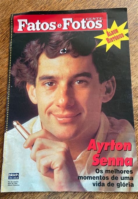 Revista Fatos E Fotos Ayrton Senna Mercadolivre Hot Sex Picture