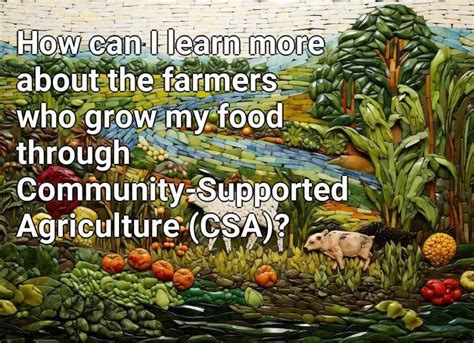 How Can I Learn More About The Farmers Who Grow My Food Through