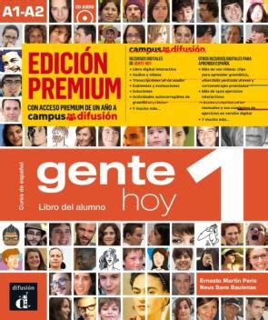 Gente Hoy 1 Libro Del Alumno Cd A1 A2 Edición Premium Curso De