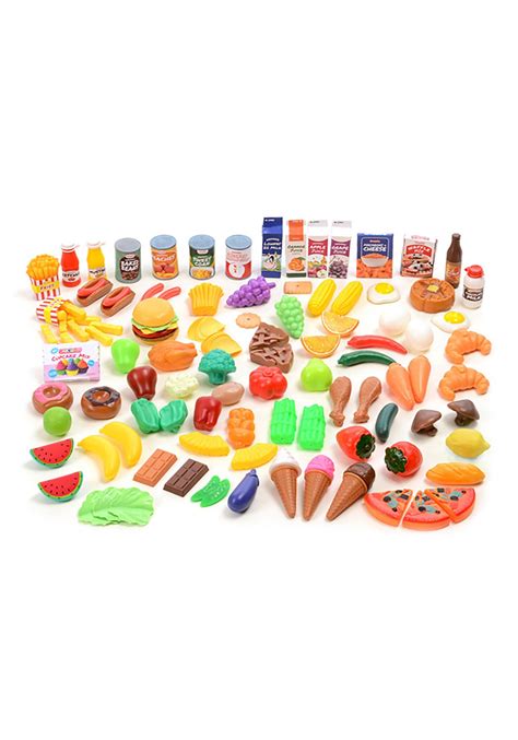 120 Piece Pretend Food Deluxe Set