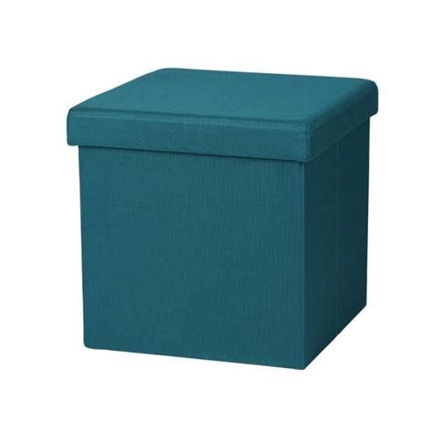 Poufs Et Petits Tabourets Pouf De Rangement Pliable En Tissu Kube