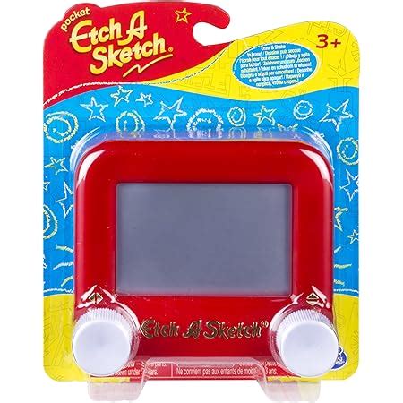 Etch A Sketch Classic Red Drawing Toy With Magic Screen For Ages