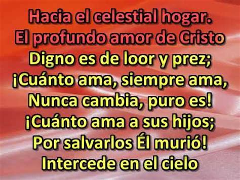 El Profundo Amor De Cristo Youtube