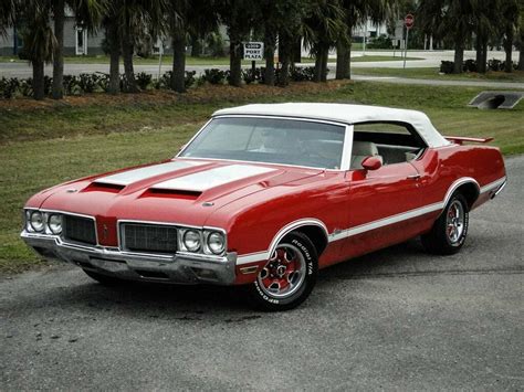 Red Oldsmobile Cutlass With 4118 Miles Available Now Classic Oldsmobile Cutlass 1970 For Sale