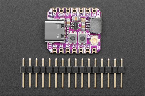 Adafruit Qt Py Esp S Wifi Dev Board With Ufl Antenna Port Stemma