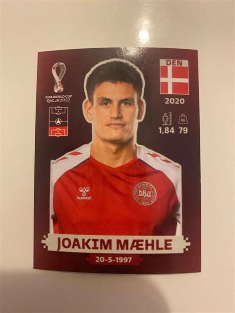 Panini WM 2022 DÄNEMARK JOAKIM MAEHLE DEN 7 Kaufen auf Ricardo