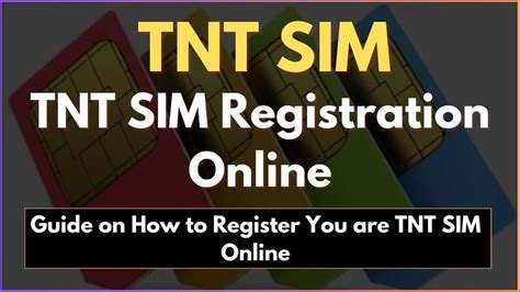 Tnt Sim Registration Sim Registration Tnt Online In