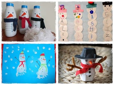 28 Bricolages D Hiver Pour Les Vacances La Cour Des Petits Bricolage