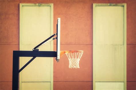 Outdoor Basketball Hoop Royalty Free Photo