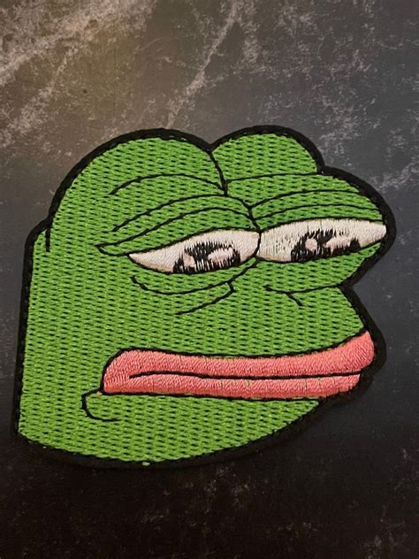 Pepe the Frog Feels Bad Man Iron on Patch Meme I Ifunny - Etsy