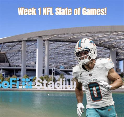 2023 NFL Week 1 Preview - Dolphins Thirsty - Dolphins Thirsty