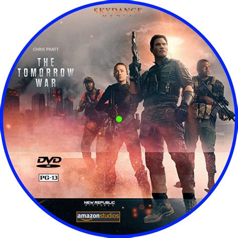 The Tomorrow War 2021 R0 Custom Dvd Label Dvdcovercom