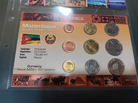 Serie Monete Completa Fior Di Conio Del Mondo Africa Monzabique Ccni