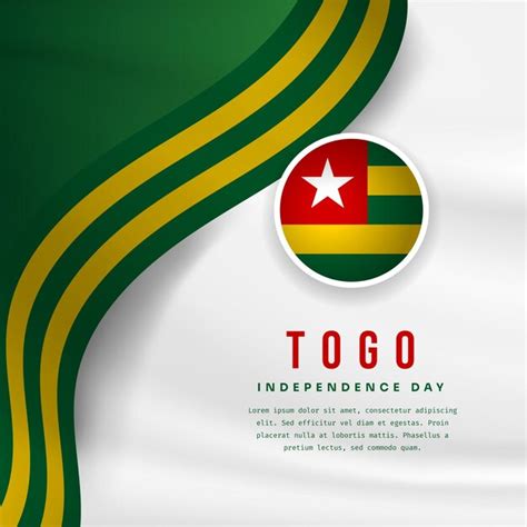 Ilustração de banner quadrado da celebração do dia da independência de