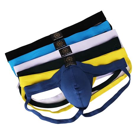 Mens Sexy Jockstraps Underwear Cotton Men Jockstraps Brand Popular Mens