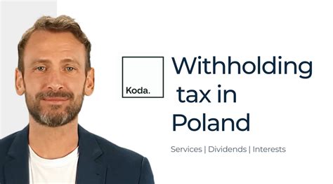 Withholding Tax In Poland Koda Advisory