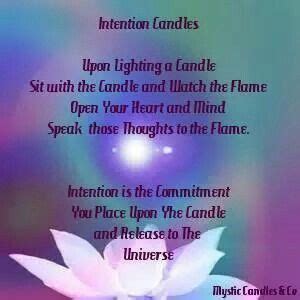 Intention Candles