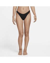 Nike Black Sling Bikini Bottom Lyst