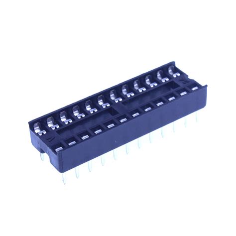 HUABAN 20PCS 2 54mm Pitch DIP 24 DIP24 IC Test Socket Adapter Solder