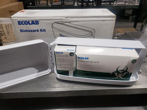 NEW ECOLAB FSS 50226 90 11 CAREPOD BIOHAZARD RESPONSE KIT Vision