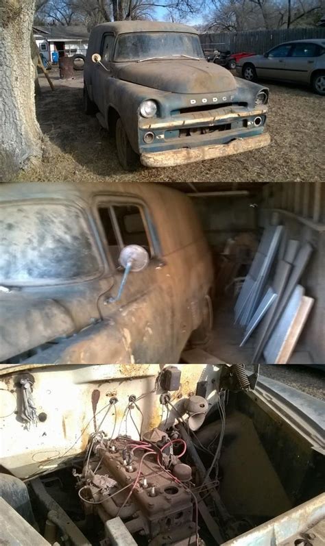 1957 Dodge Panel Truck Barn Find Panel Truck Barn Finds For Sale