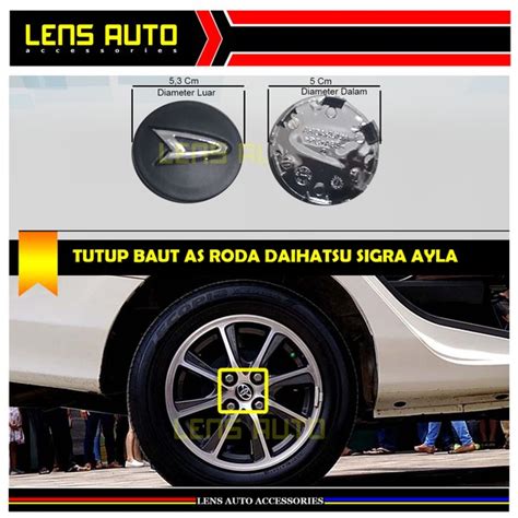 Jual Doff Tutup Baut As Roda Velg Daihatsu Sigra Ayla Di Lapak Lens