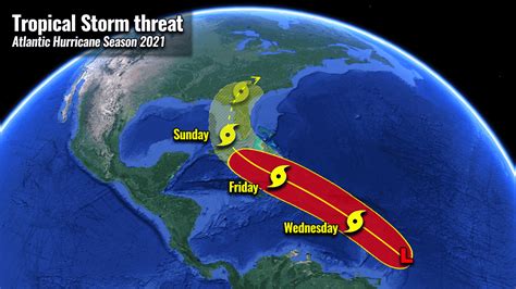 Atlantic Sparks A New Tropical Storm Towards The Caribbean And The US