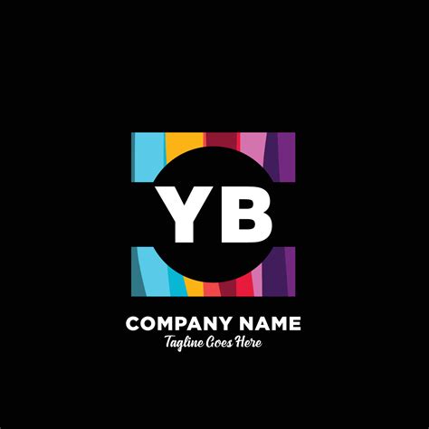 YB initial logo With Colorful template vector. 23517660 Vector Art at Vecteezy