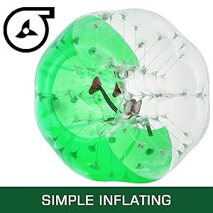 Amazon Happybuy Inflatable Bumper Ball 1 2M 4ft 1 5M 5ft Diameter