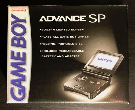 Black Gameboy Advance SP Prices GameBoy Advance | Compare Loose, CIB & New Prices