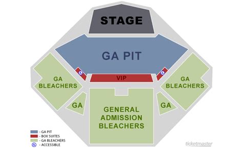 Jacobs Pavilion Seating Chart With Seat Numbers A Visual Reference Of