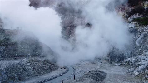 Drone Solfatara Campi Flegrei Fumarole Pisciarelli Napoli Naples