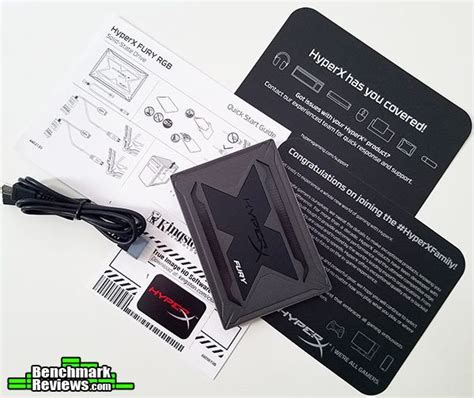 Kingston HyperX Fury RGB Solid State Drive Review