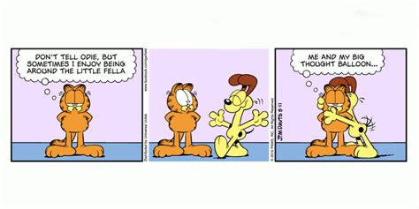 10 Funniest Garfield Comics Starring Odie