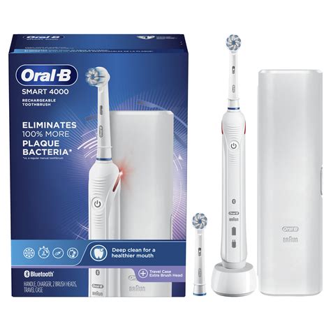 Oral B Smart 4000 Bluetooth Rechargeable Electric Toothbrush With Gum