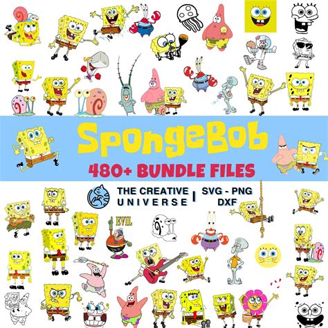 Spongebob Cliparts Spongebob Svg Spongebob Printable Etsy Porn Sex