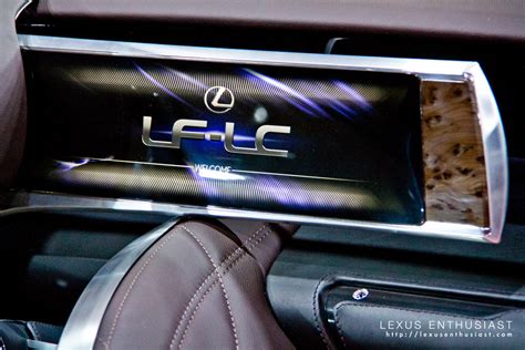 Lexus LF-LC Interior Photo Gallery | Lexus Enthusiast