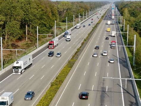 Meyer Logistik Scania Erweitern Teststrecke F R Oberleitungs Lkw An