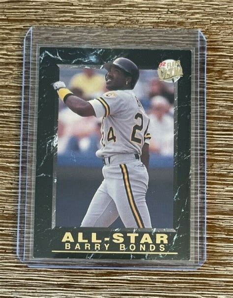 Fleer Ultra Barry Bonds All Star Near Mint Pirates Values Mavin