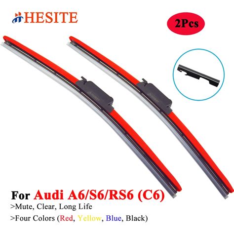 Hesite Colorful Hybrid Wiper Blades For Audi A S Rs C Sedan Estate