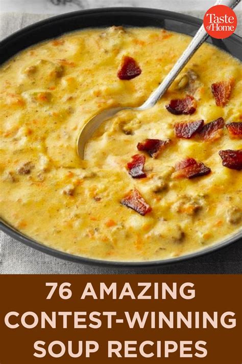 Discover 76 Award-Winning Soup Recipes