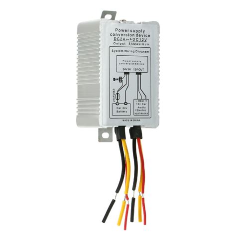 30a Inversor De Energía 24v A 12v Dc Dc Fuente De Grandado