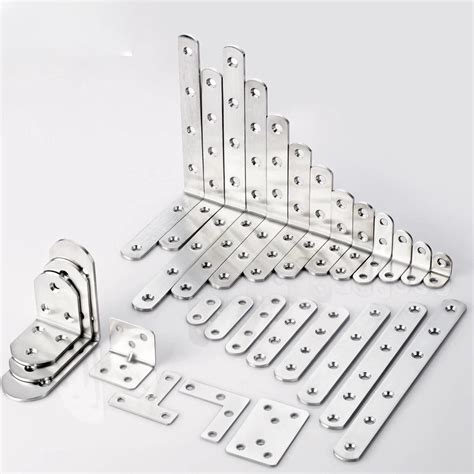 L Shaped Stainless Steel Corner Code Sanitary Partition Tomble Plate