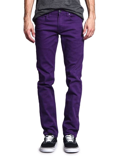 Victorious Victorious Men S Skinny Fit Color Stretch Jeans DL937