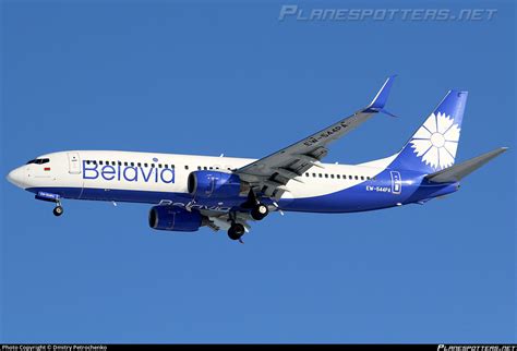 EW 544PA Belavia Boeing 737 8K5 WL Photo By Dmitry Petrochenko ID