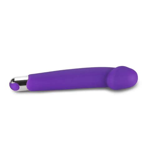 Rechargeable Ijoy Silicone Dildo Purple Eros Sex Shop