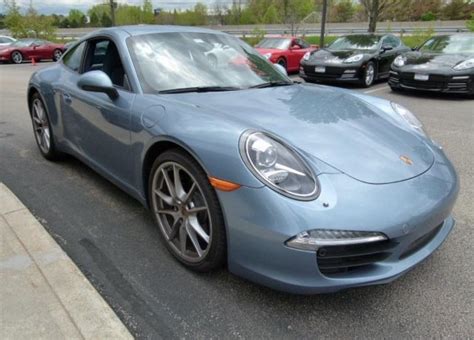 Ice Blue Metallic Porsche Colors